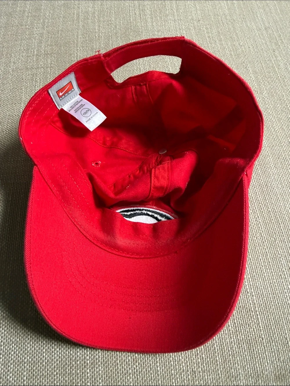 Red University of Georgia Logo Baseball Cap
